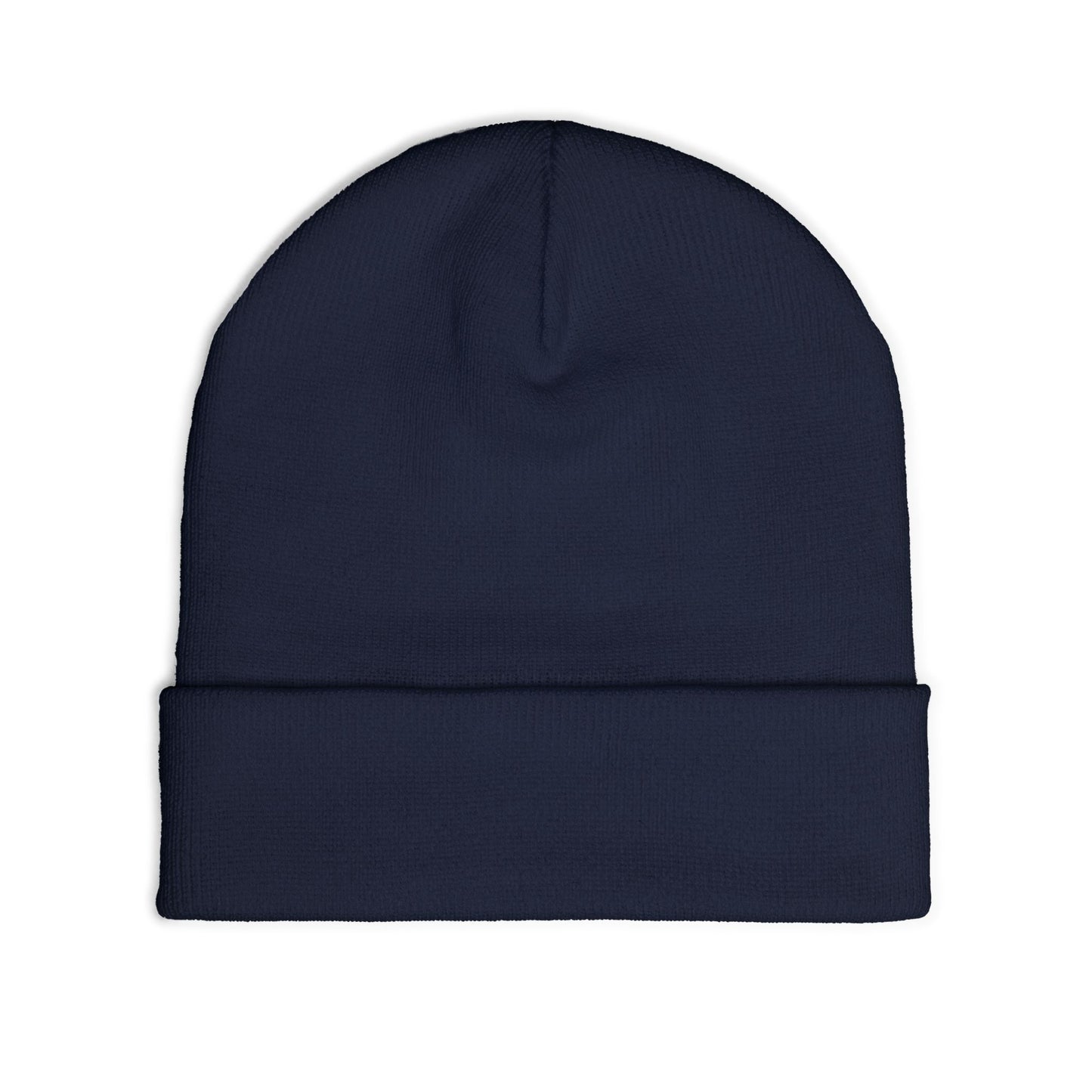 Embroidered "Not Sick" Knit Beanie — Streetwear Cuffed Winter Hat