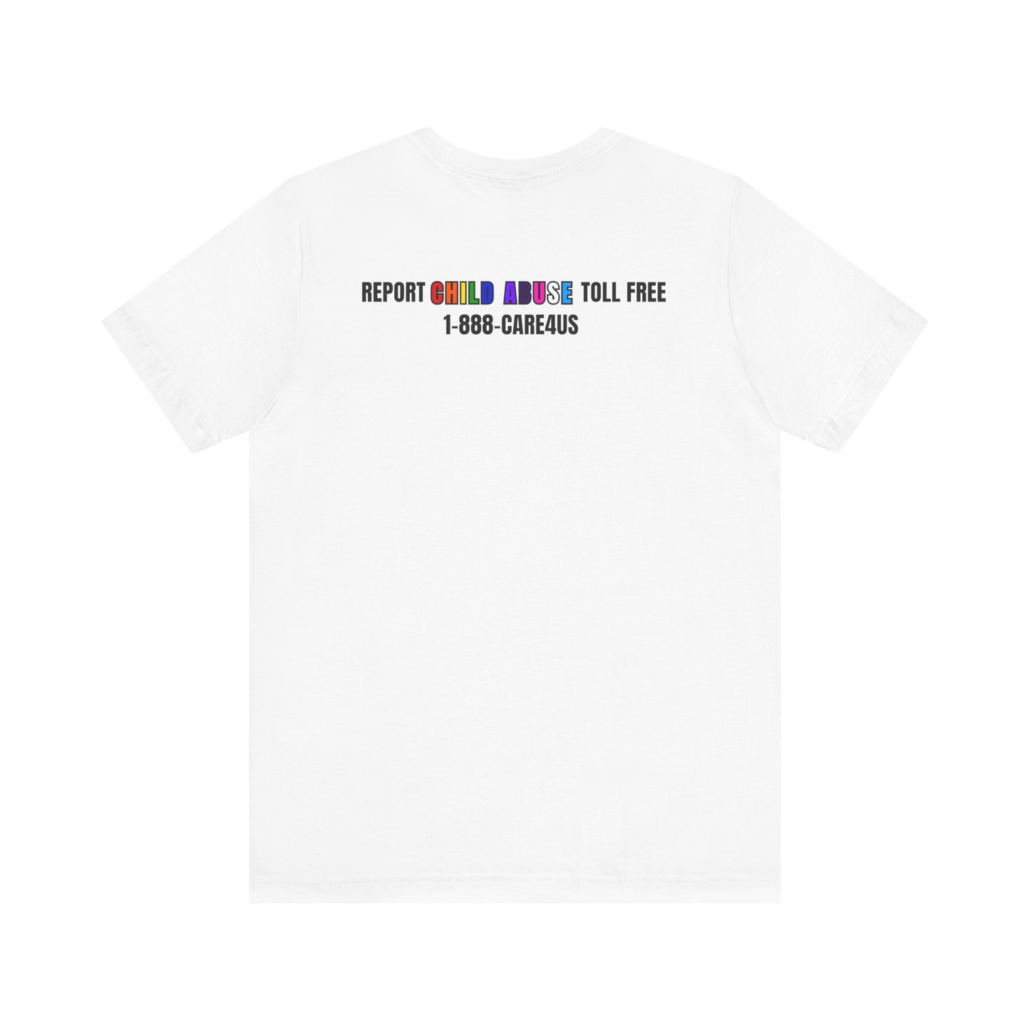 STOP ABUSE - REPORT CONVERSION THERAPY | Control Your Spiral | Community Action T-Shirt