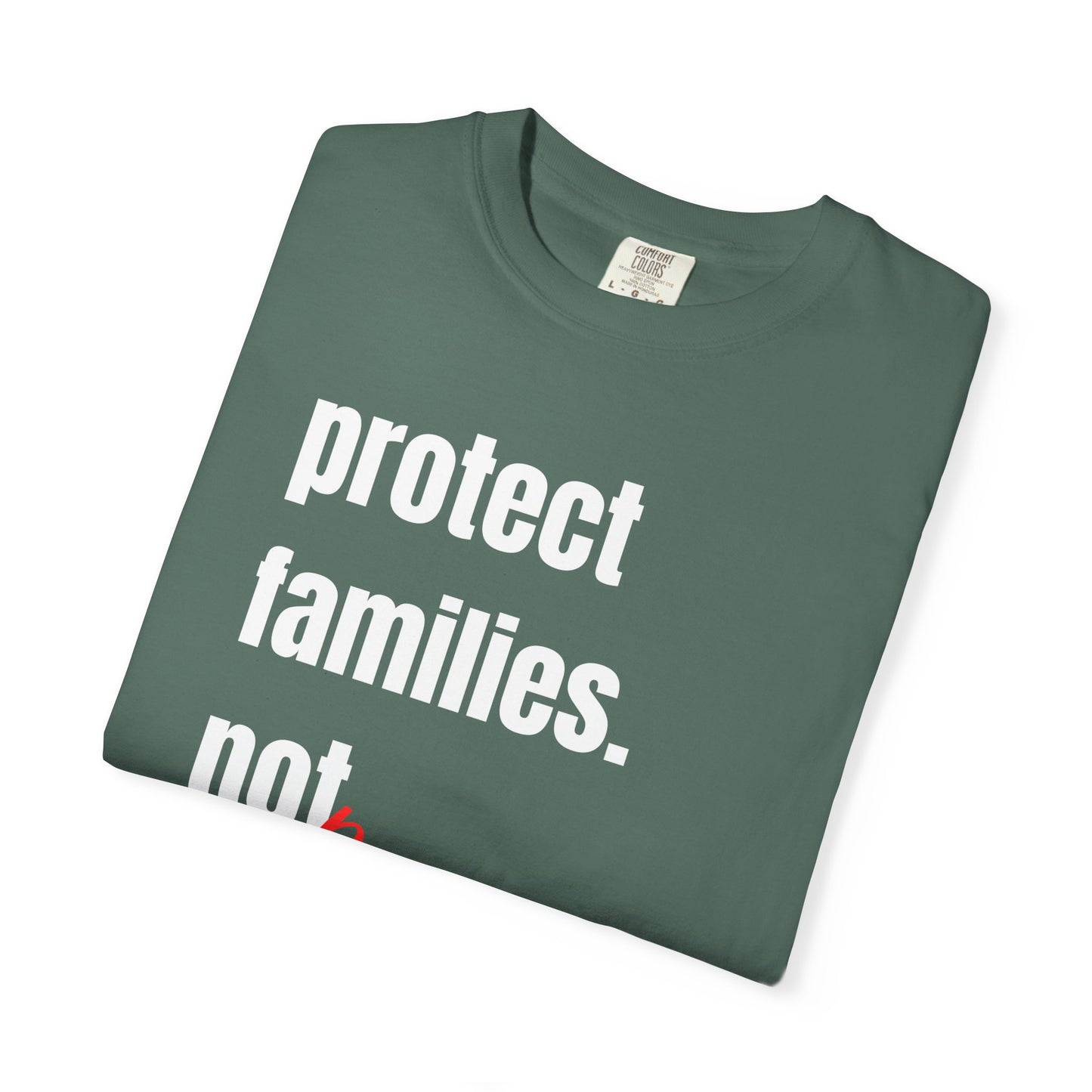 Protect Families Not P-words | Community Action Tee