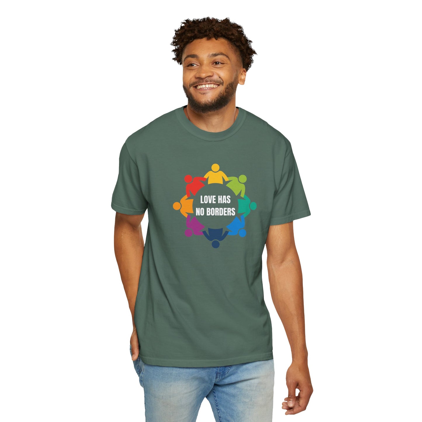 Love Has No Borders - People | Community Action Tee