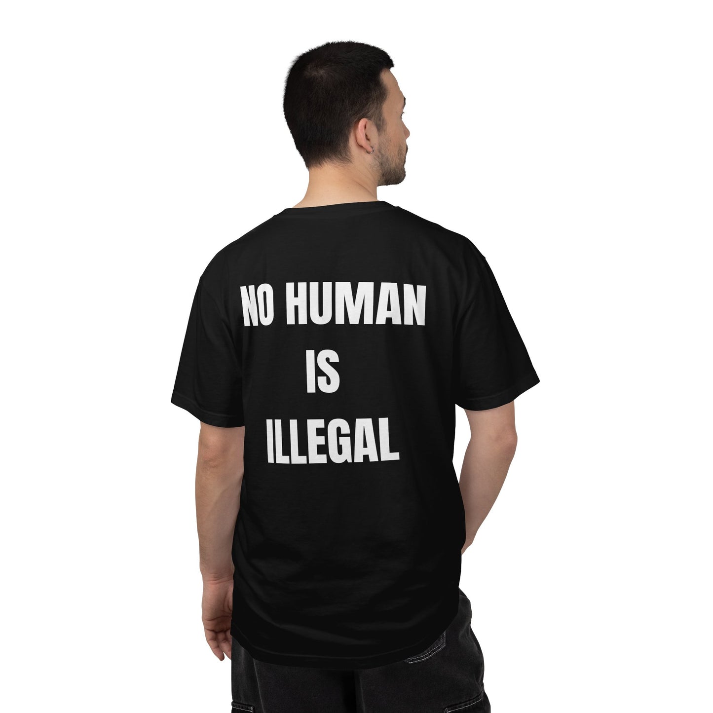 No Human is Illegal - Migrant Lover | Community Action Tee