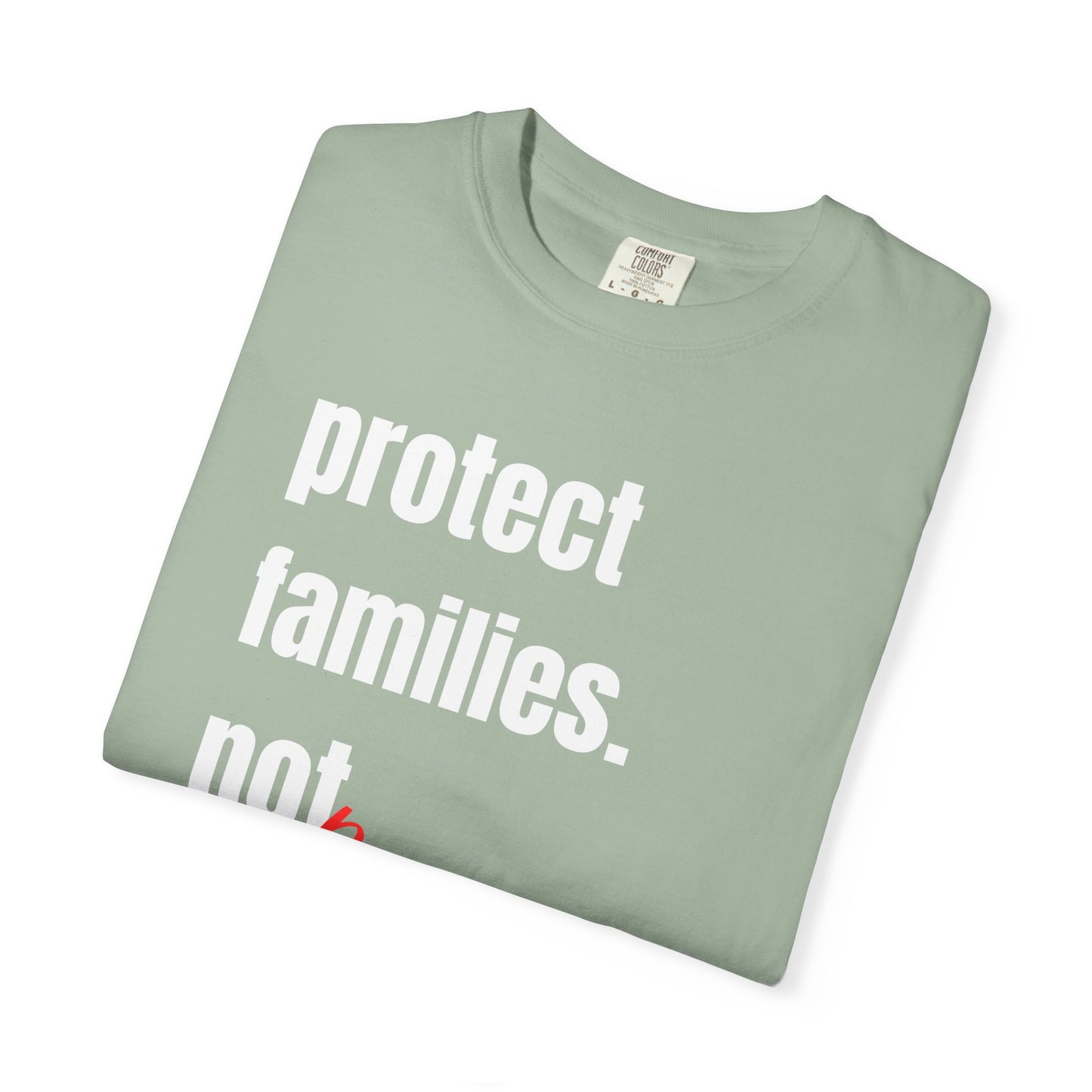 Protect Families Not P-words | Community Action Tee