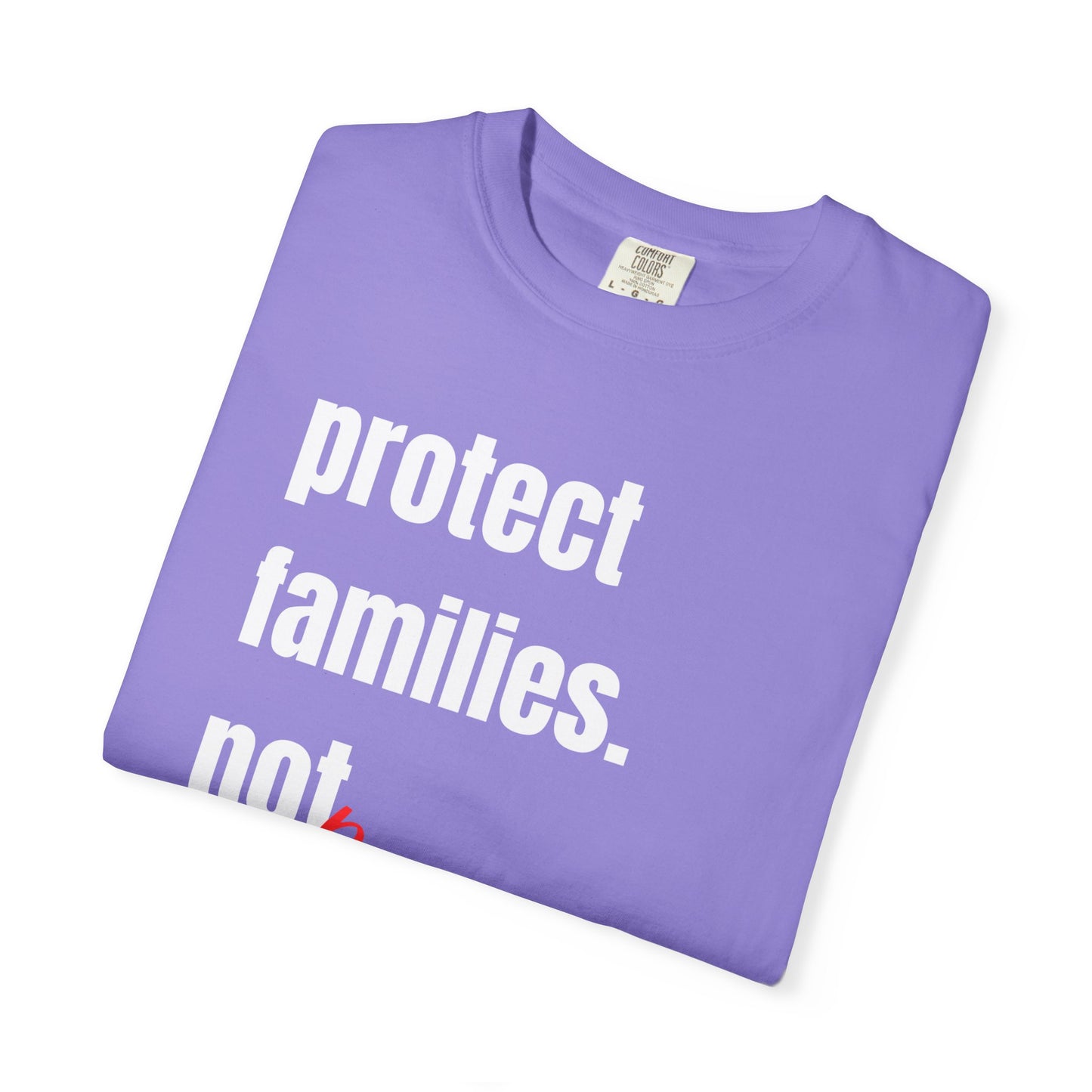 Protect Families Not P-words | Community Action Tee
