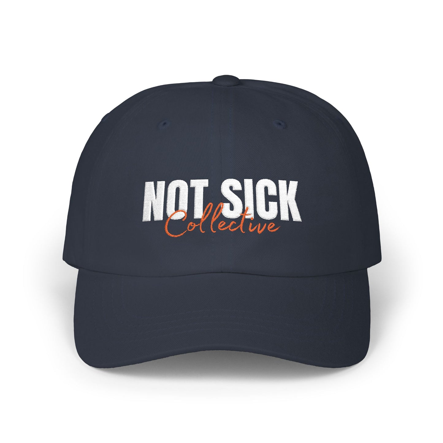 Not Sick Collective Classic Dad Cap — Embroidered Casual Baseball Hat