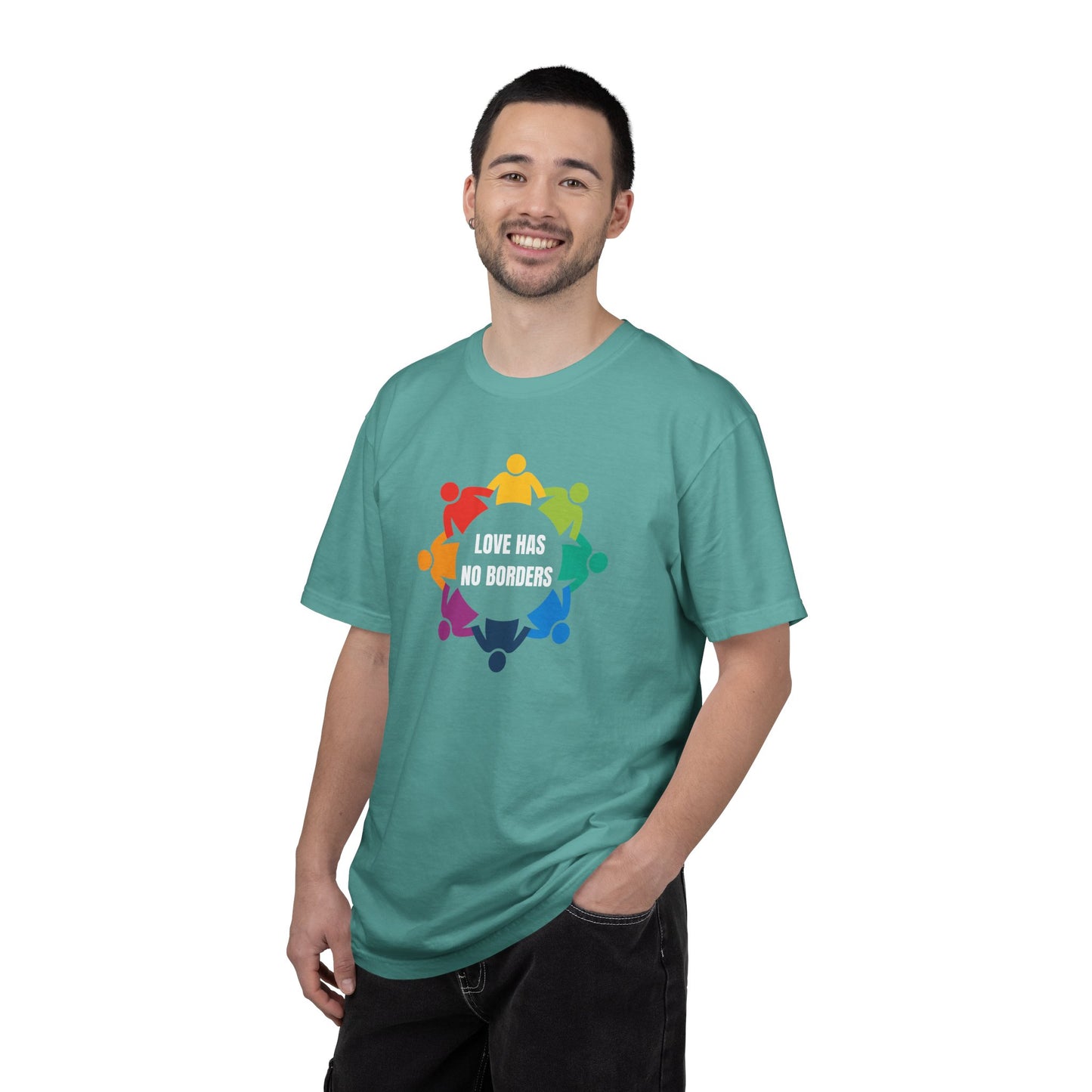 Love Has No Borders - People | Community Action Tee