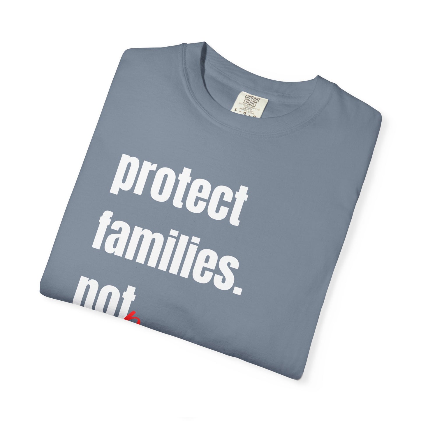 Protect Families Not P-words | Community Action Tee