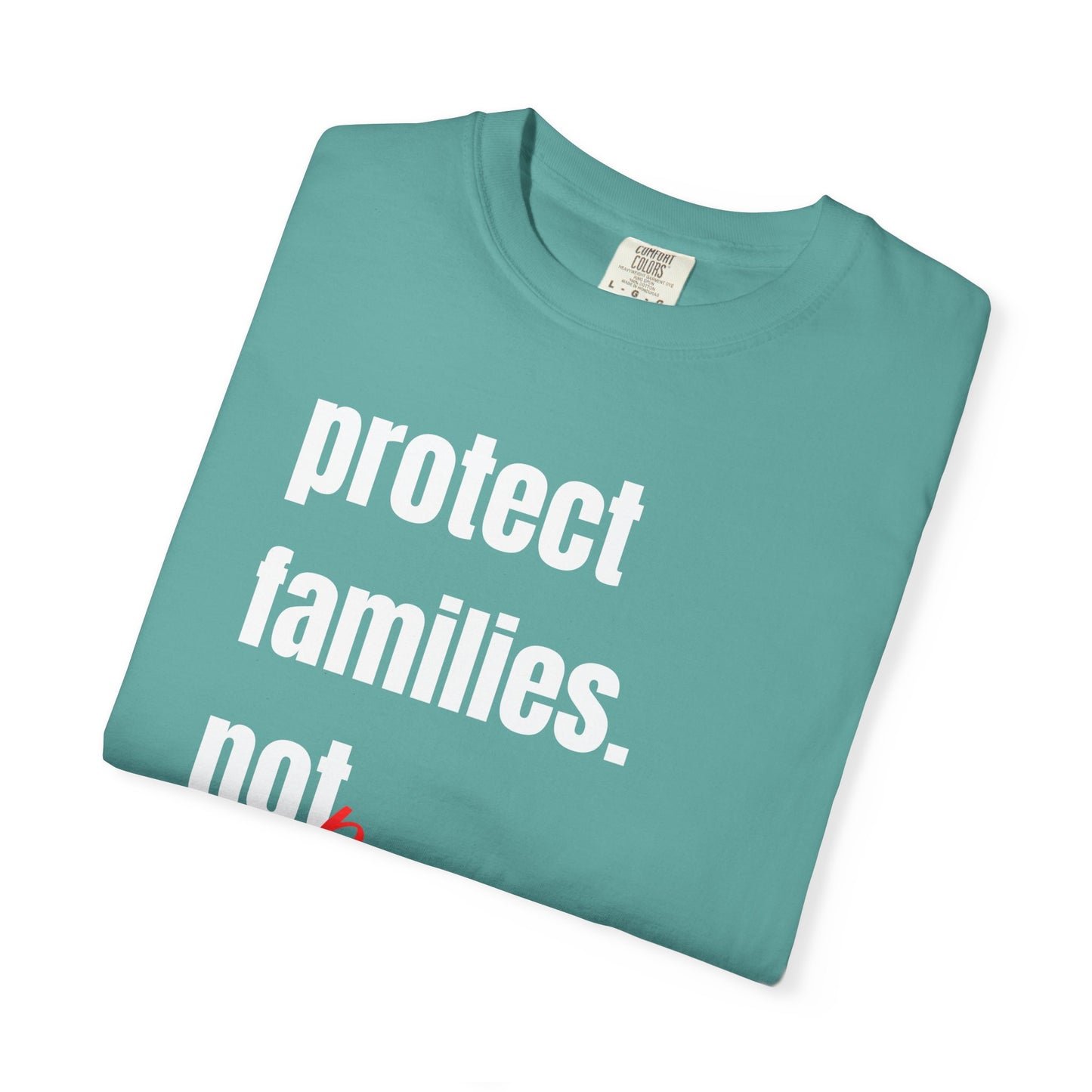 Protect Families Not P-words | Community Action Tee