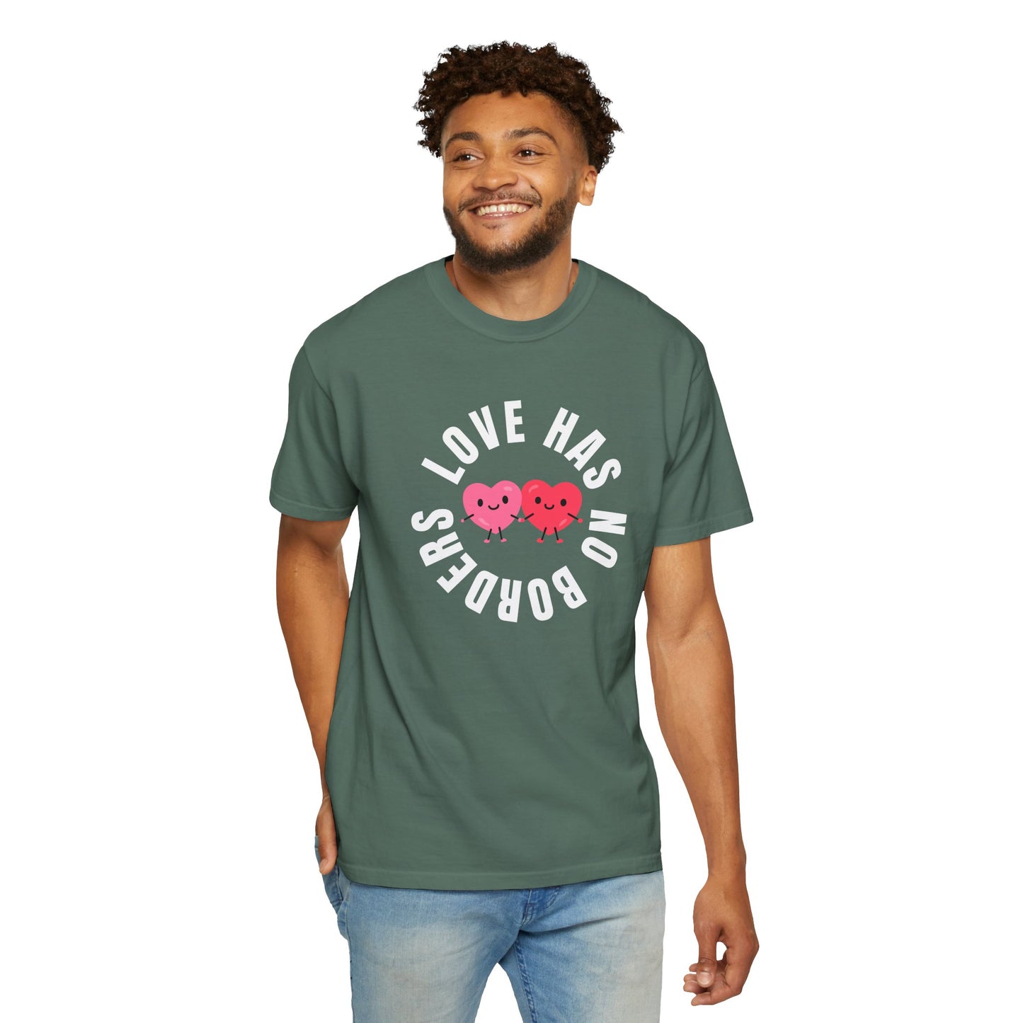 Love Has No Borders - Hearts | Community Action Tee
