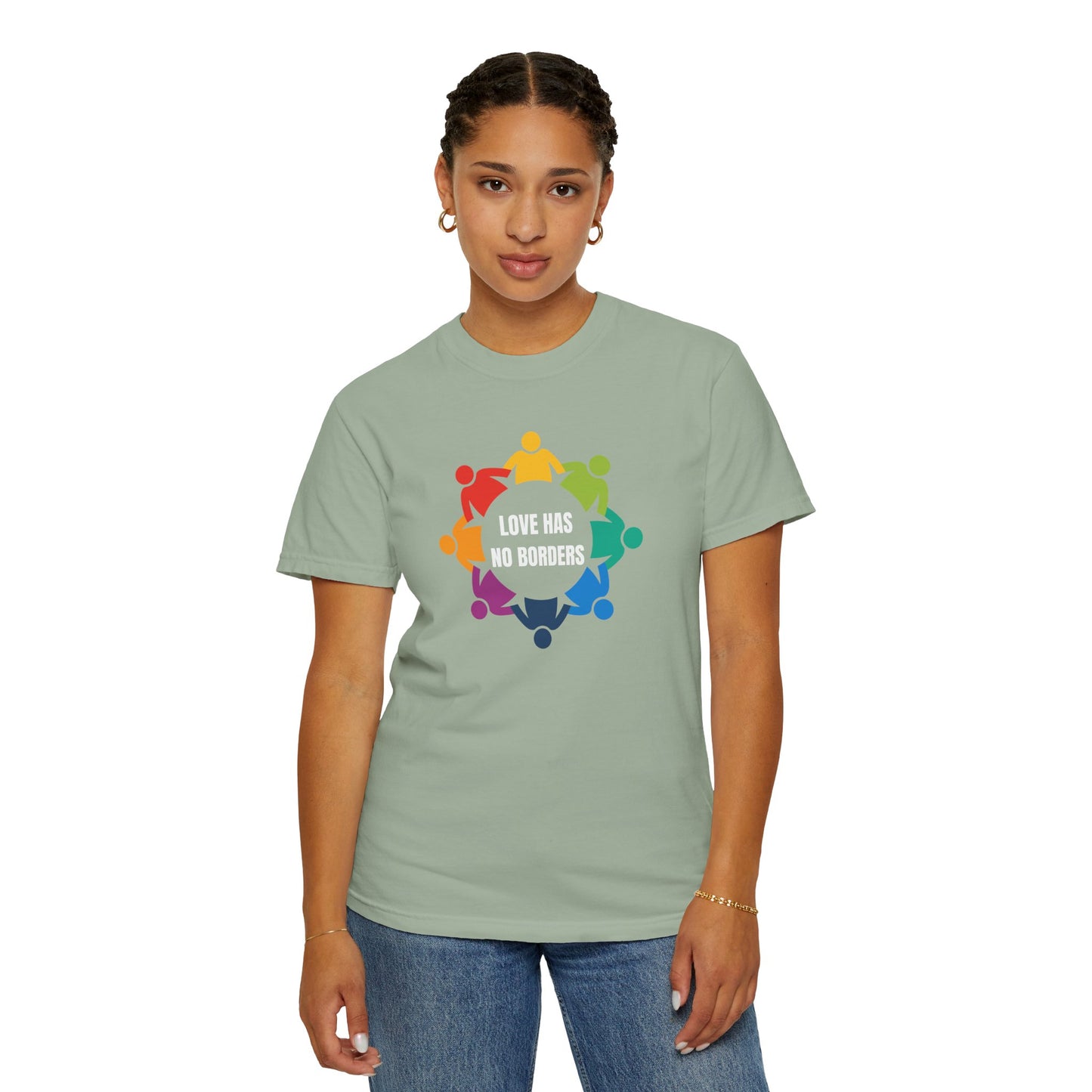 Love Has No Borders - People | Community Action Tee