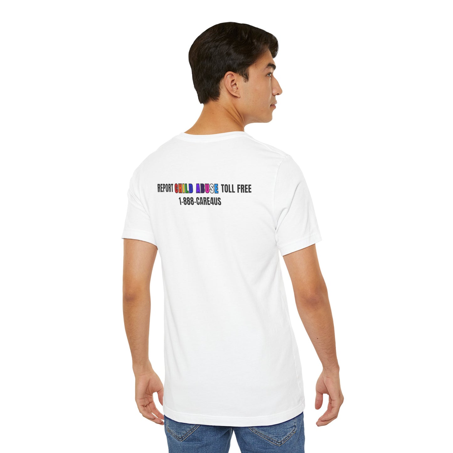 STOP ABUSE - REPORT CONVERSION THERAPY | Control Your Spiral | Community Action T-Shirt