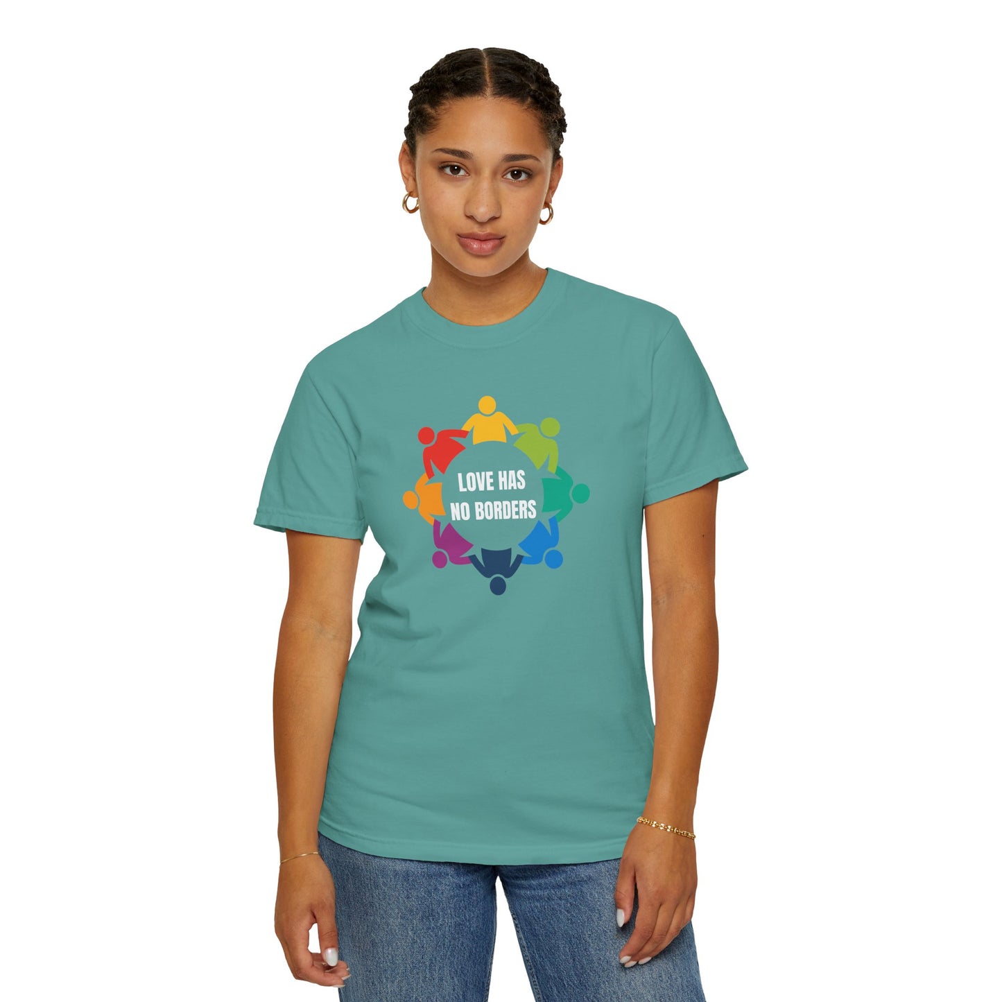 Love Has No Borders - People | Community Action Tee