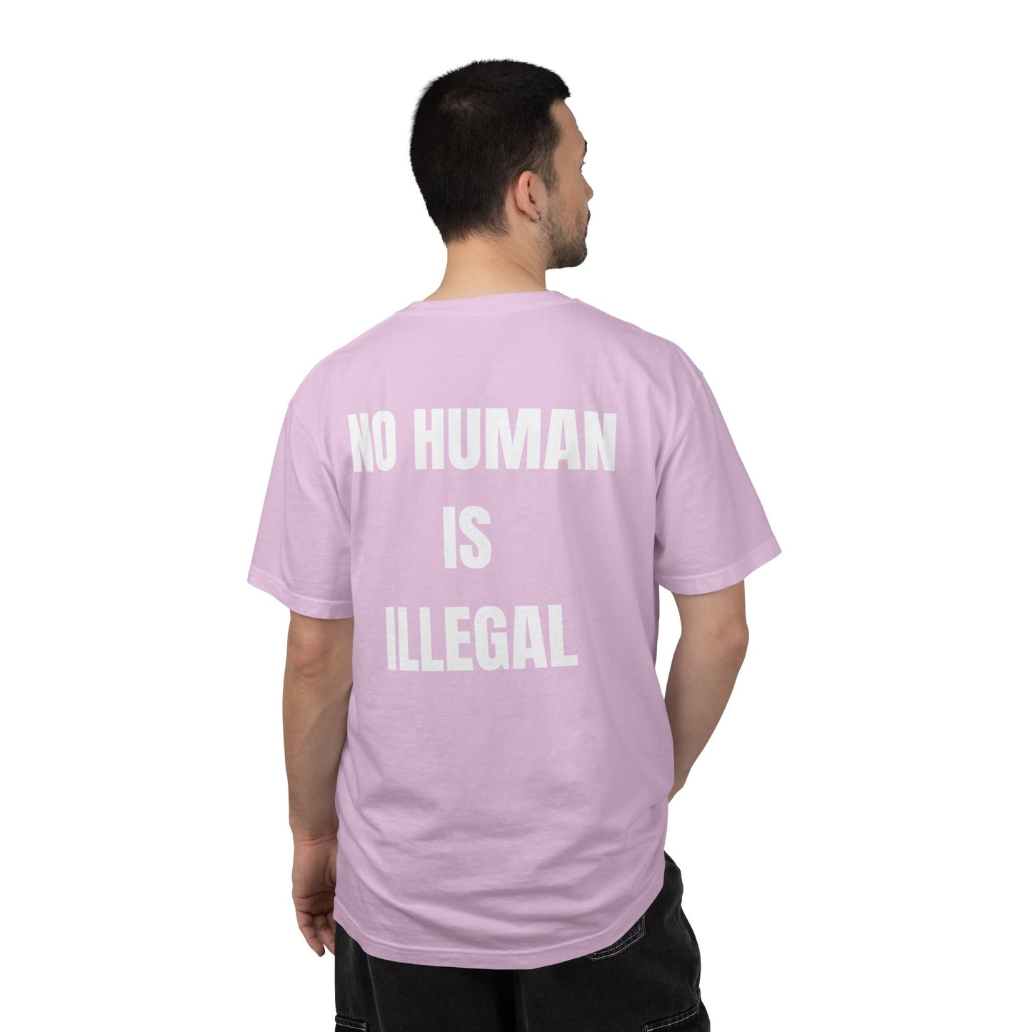 No Human is Illegal - Migrant Lover | Community Action Tee