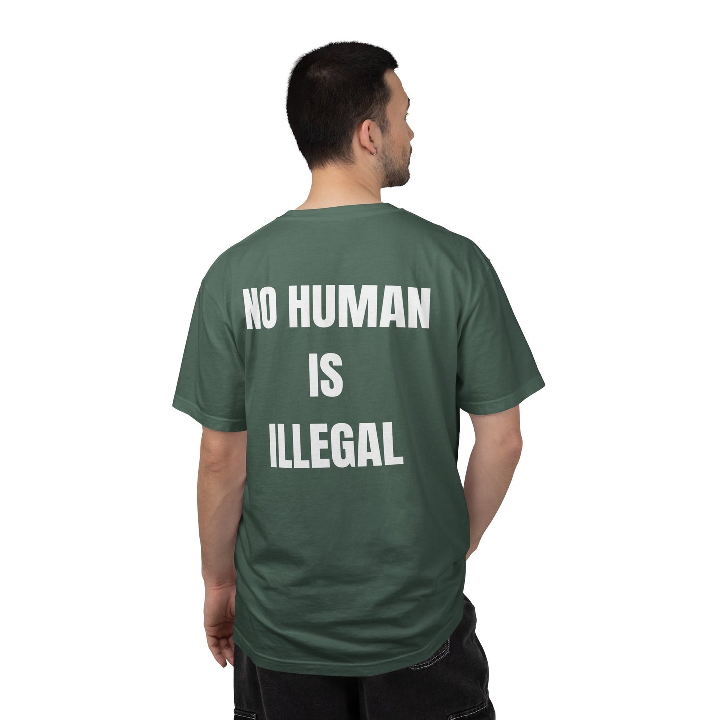 No Human is Illegal - Migrant Lover | Community Action Tee