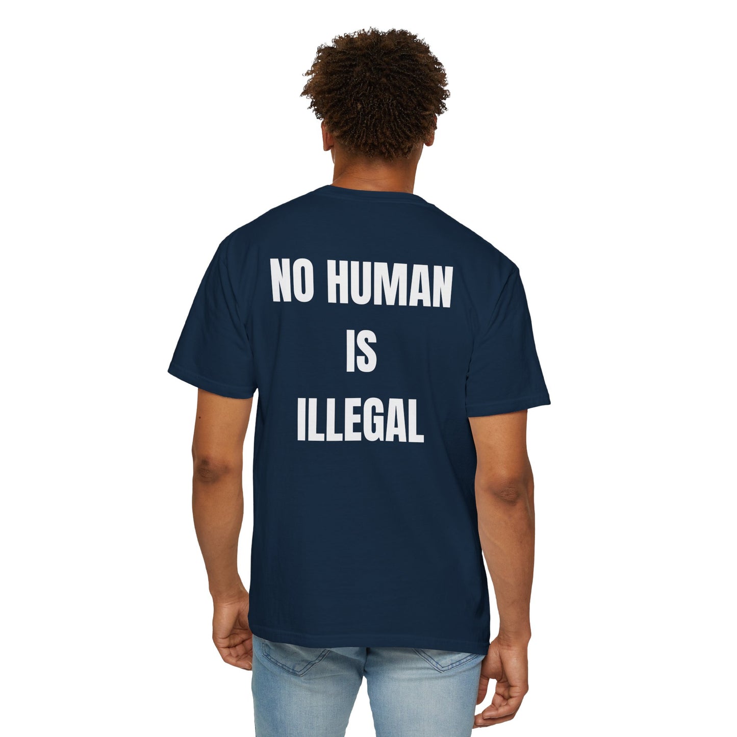 No Human is Illegal - Migrant Lover | Community Action Tee