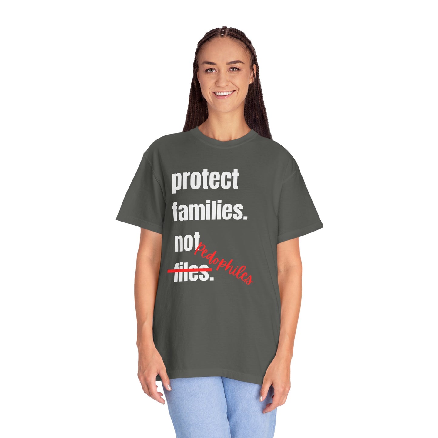 Protect Families Not P-words | Community Action Tee