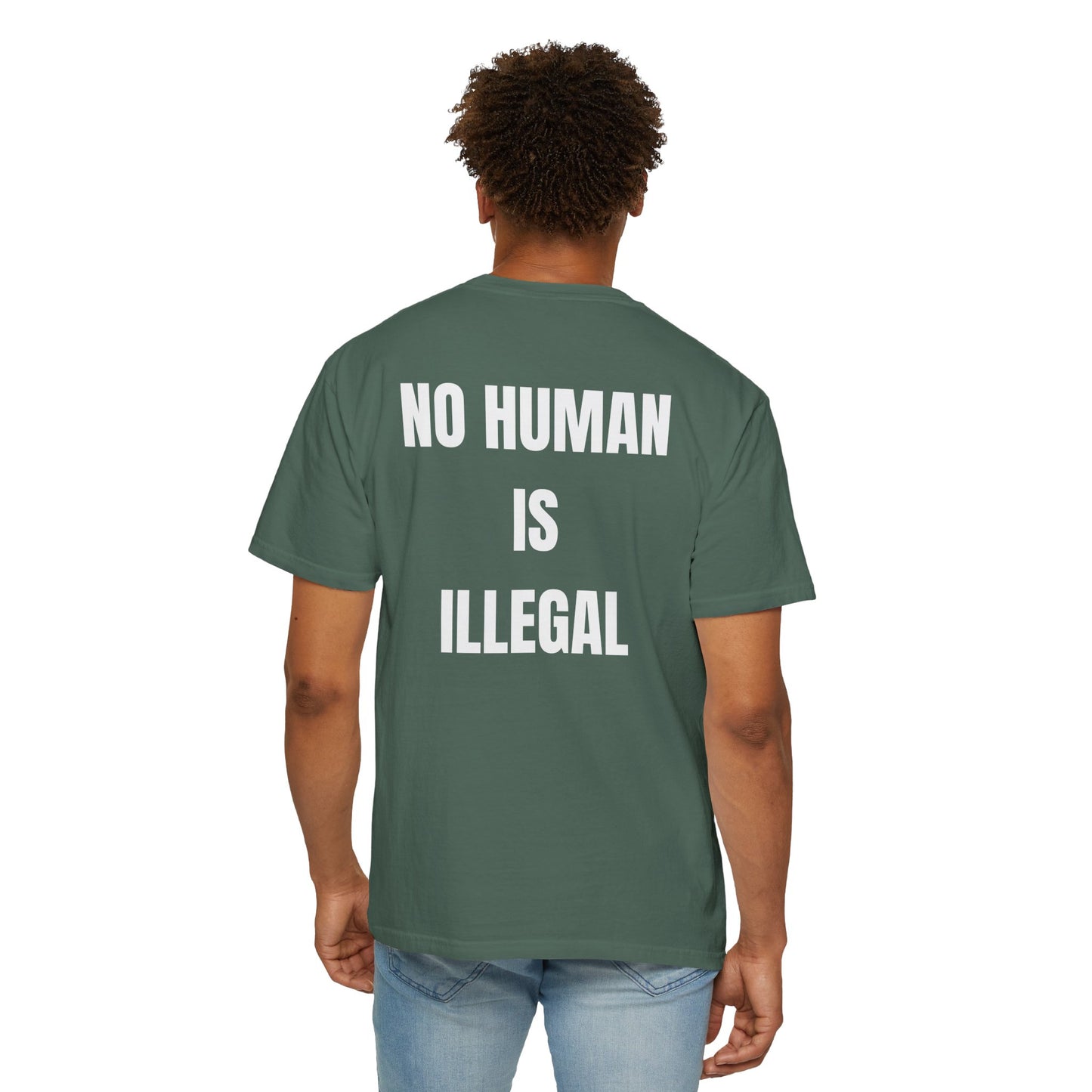 No Human is Illegal - Migrant Lover | Community Action Tee