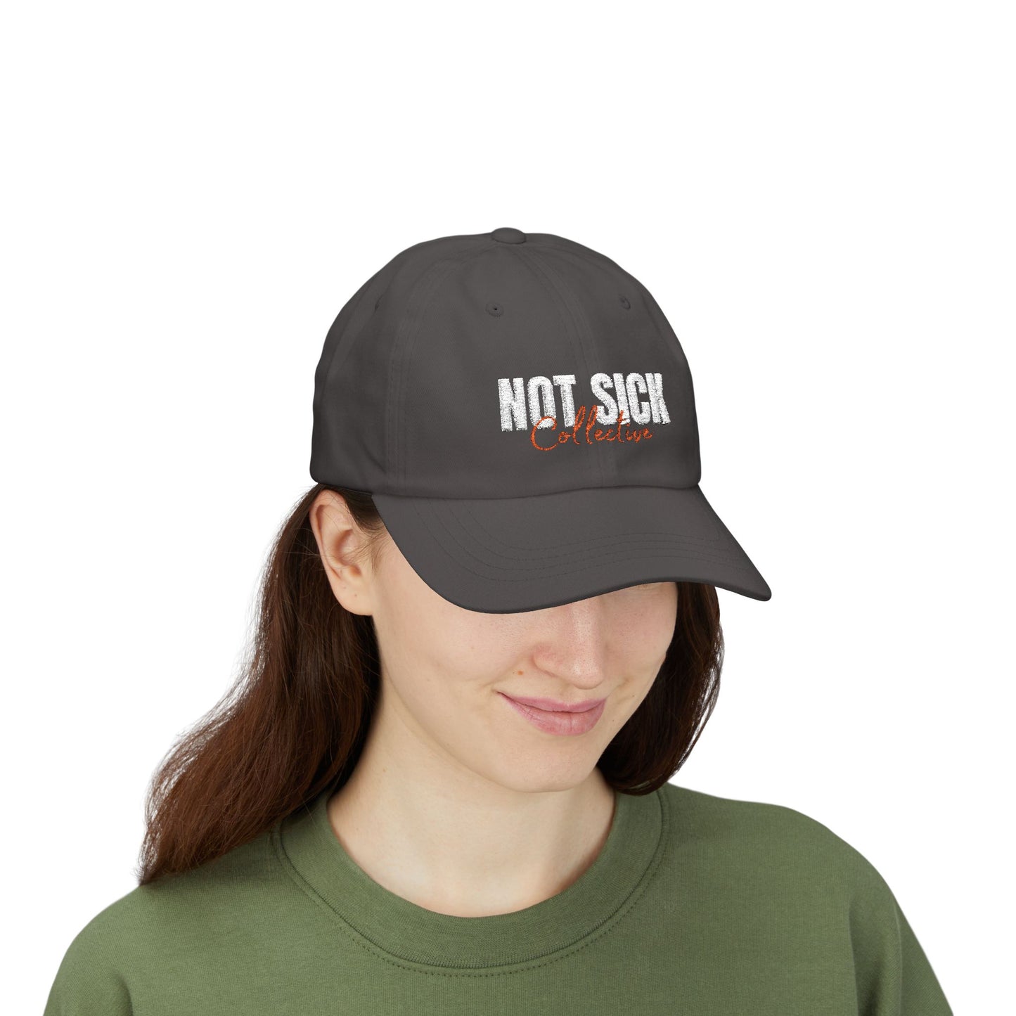 Not Sick Collective Classic Dad Cap — Embroidered Casual Baseball Hat