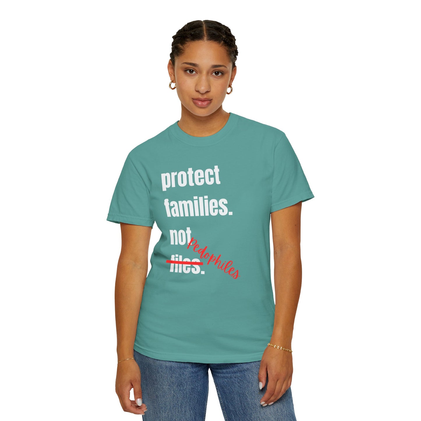 Protect Families Not P-words | Community Action Tee