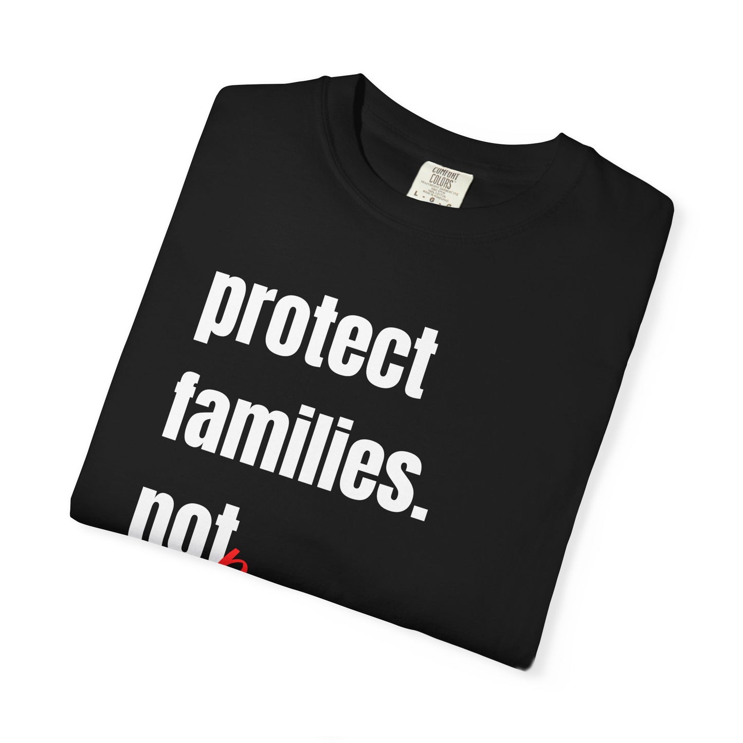 Protect Families Not P-words | Community Action Tee