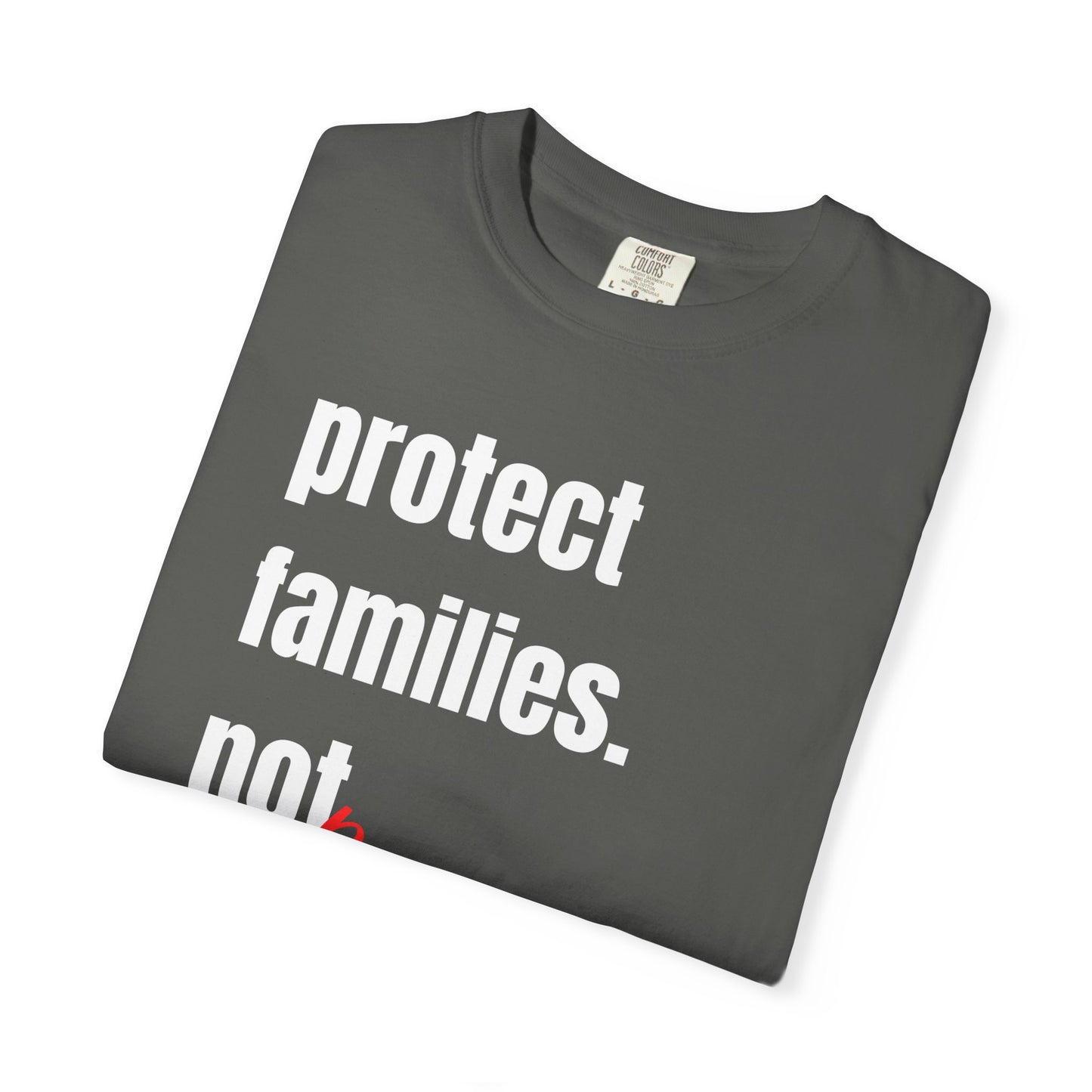 Protect Families Not P-words | Community Action Tee
