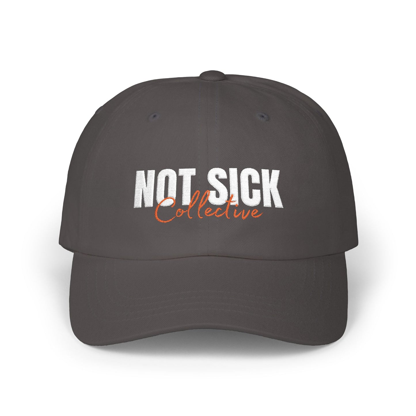Not Sick Collective Classic Dad Cap — Embroidered Casual Baseball Hat