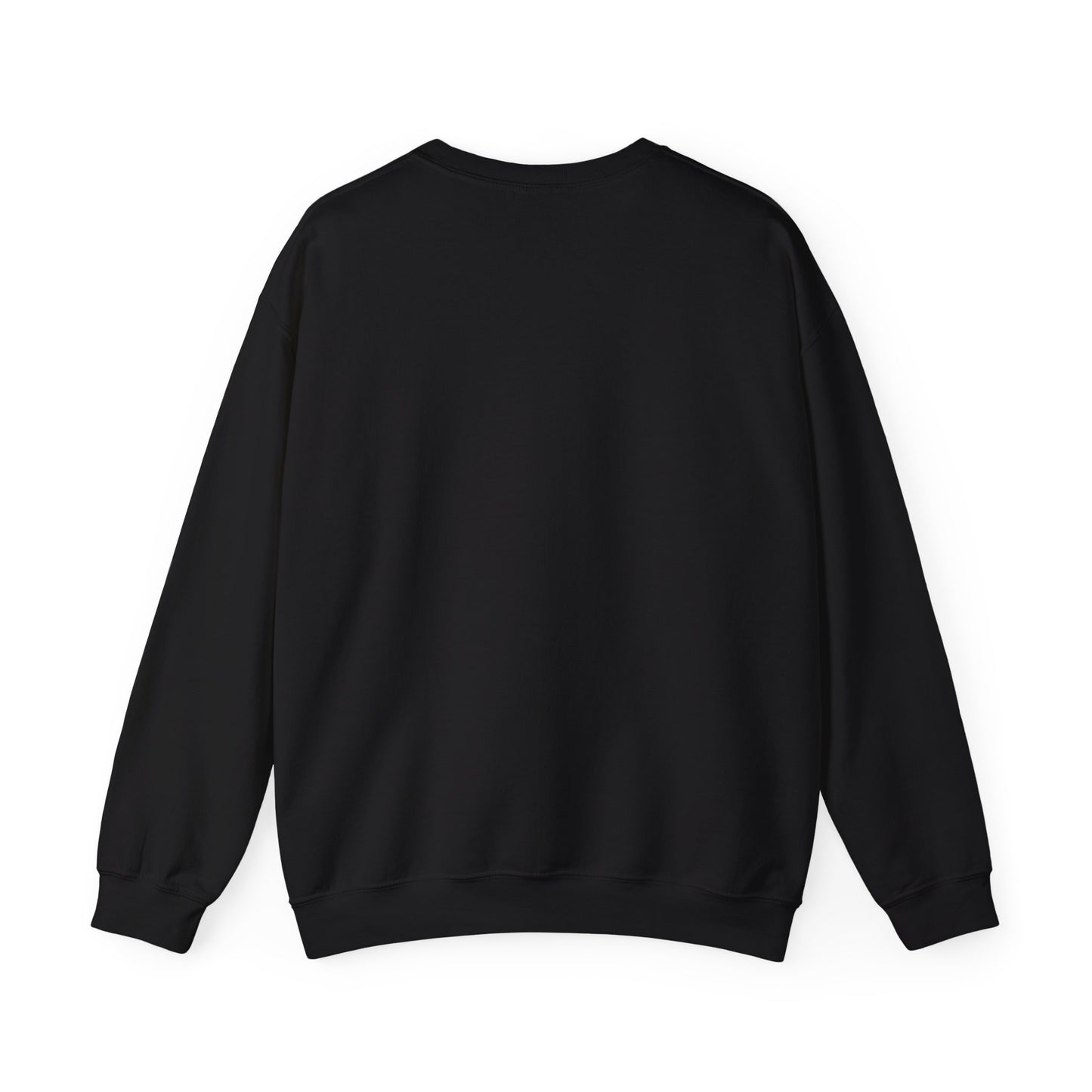 Not Sick Collective Crewneck Sweatshirt — Graphic Black Pullover for Wellness Advocates