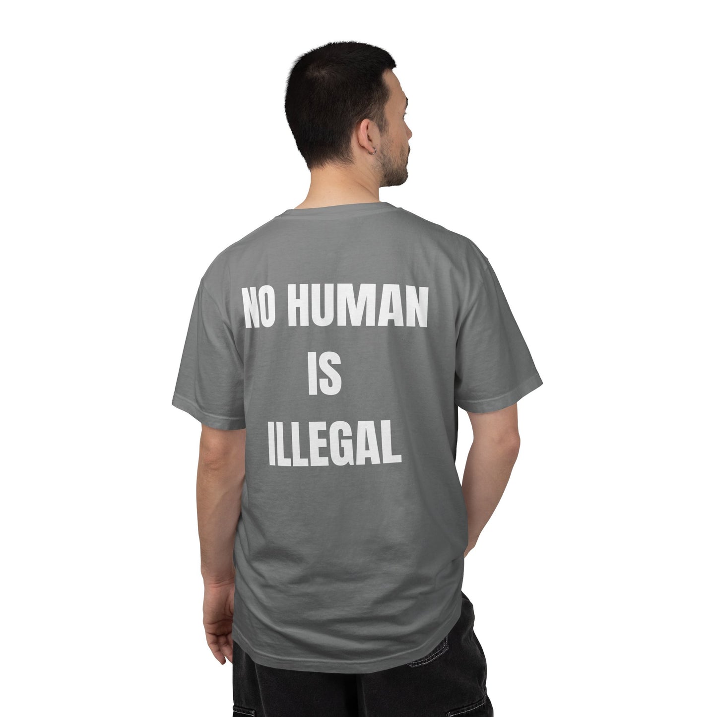 No Human is Illegal - Migrant Lover | Community Action Tee
