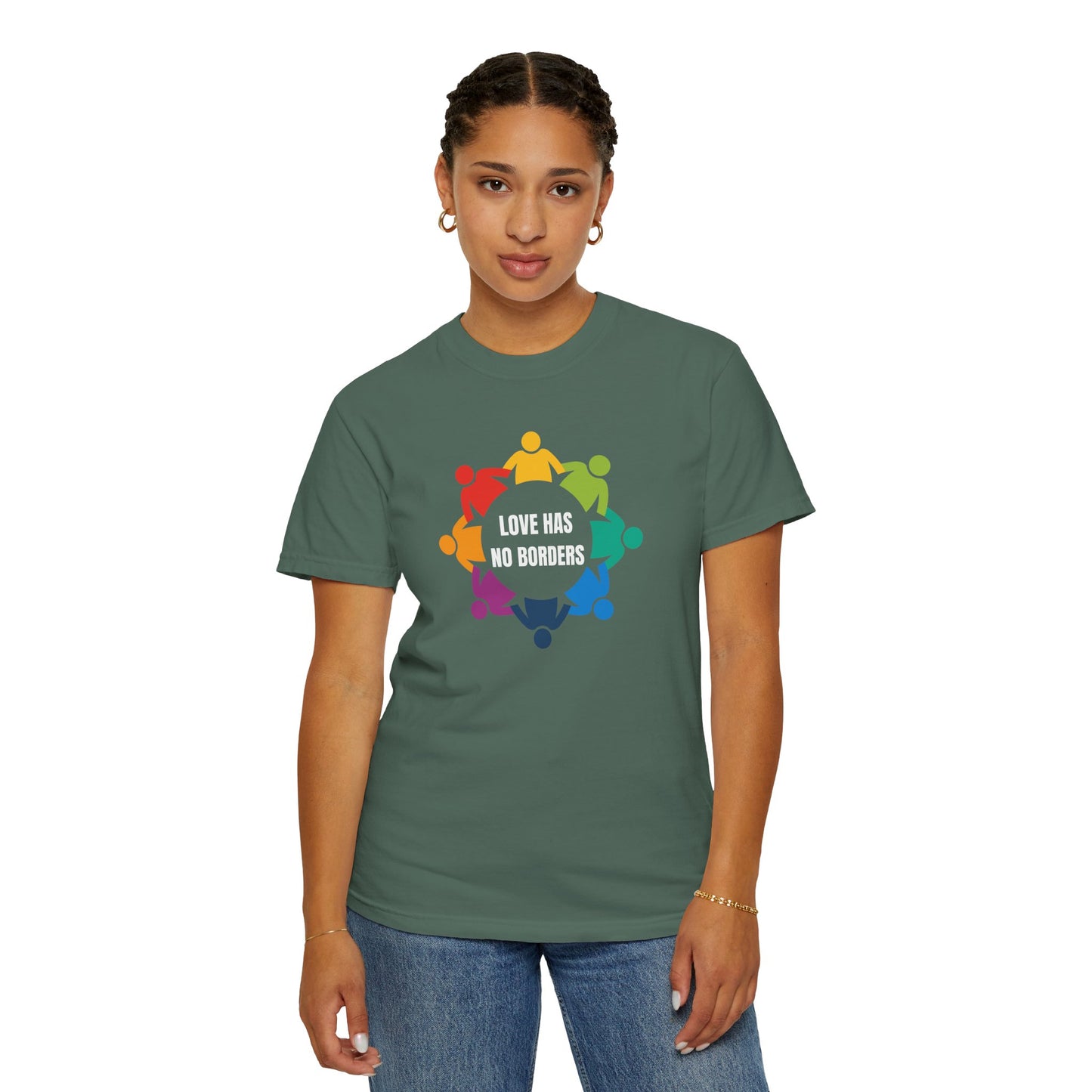 Love Has No Borders - People | Community Action Tee