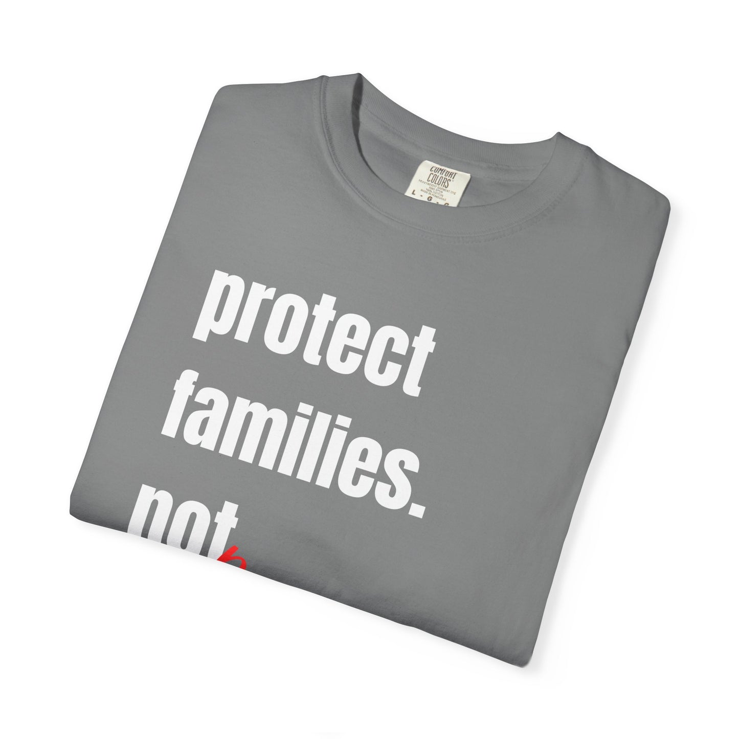 Protect Families Not P-words | Community Action Tee