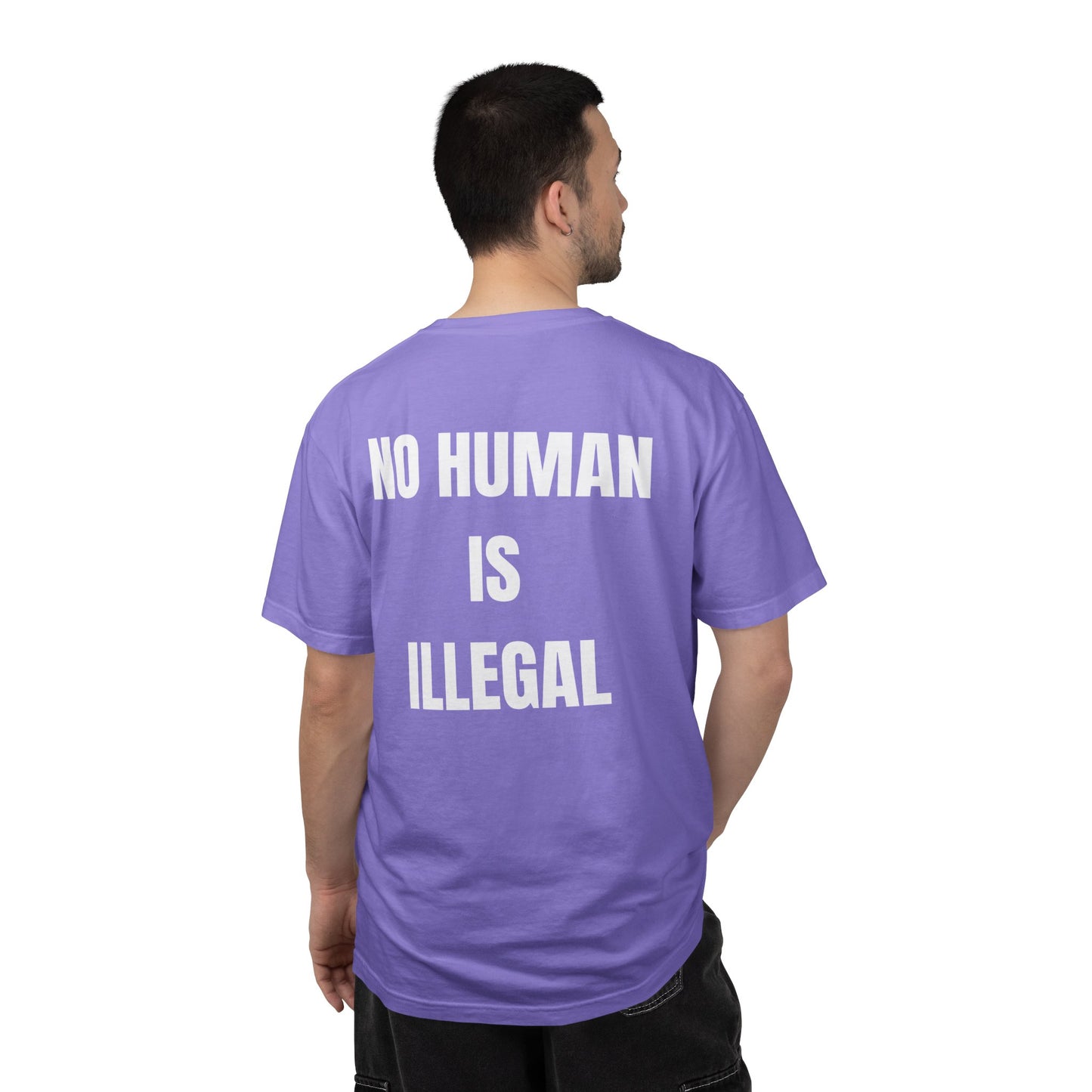 No Human is Illegal - Migrant Lover | Community Action Tee