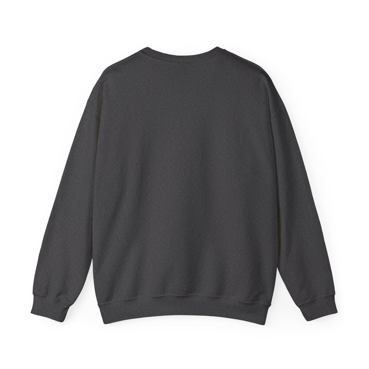 Not Sick Collective Crewneck Sweatshirt — Graphic Black Pullover for Wellness Advocates