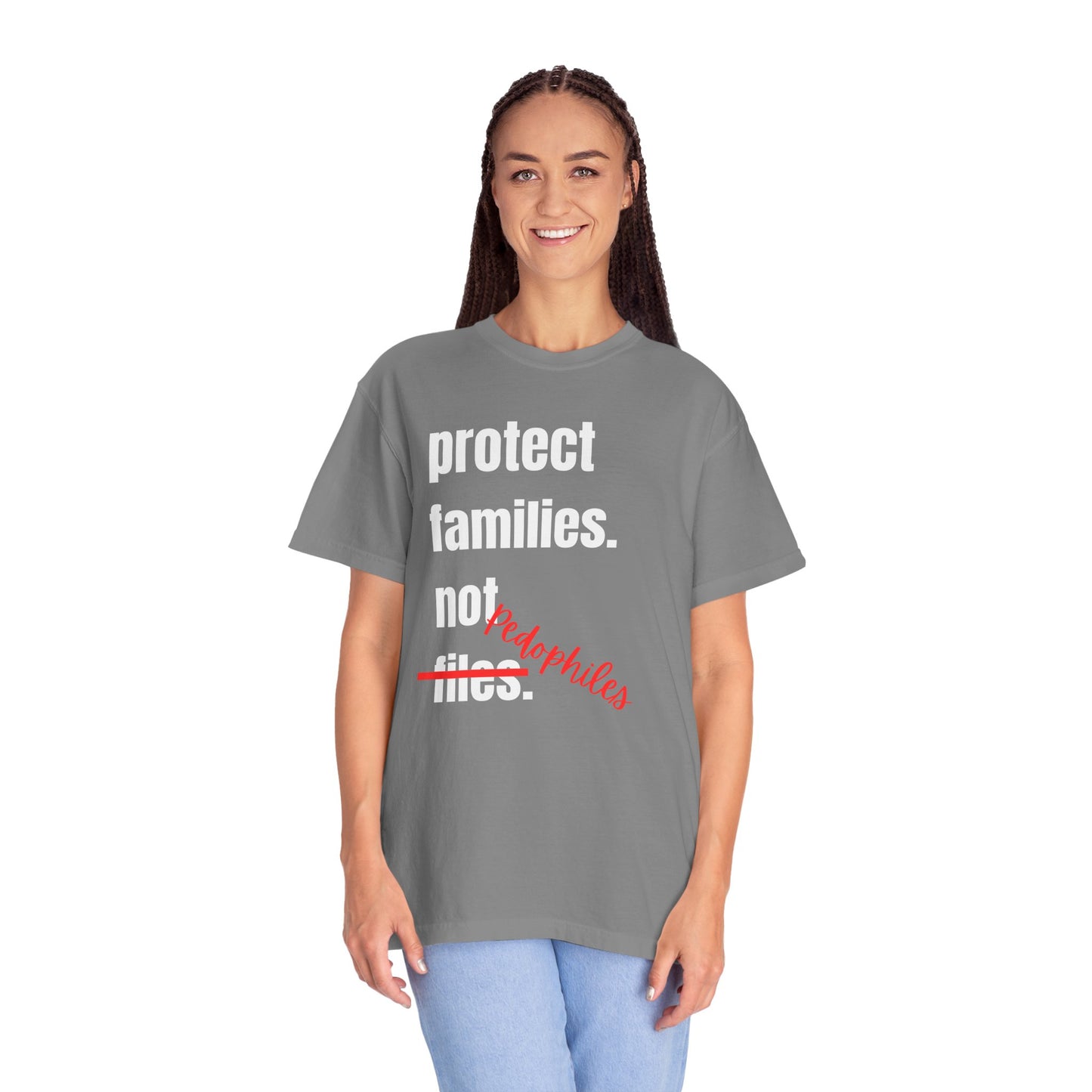 Protect Families Not P-words | Community Action Tee