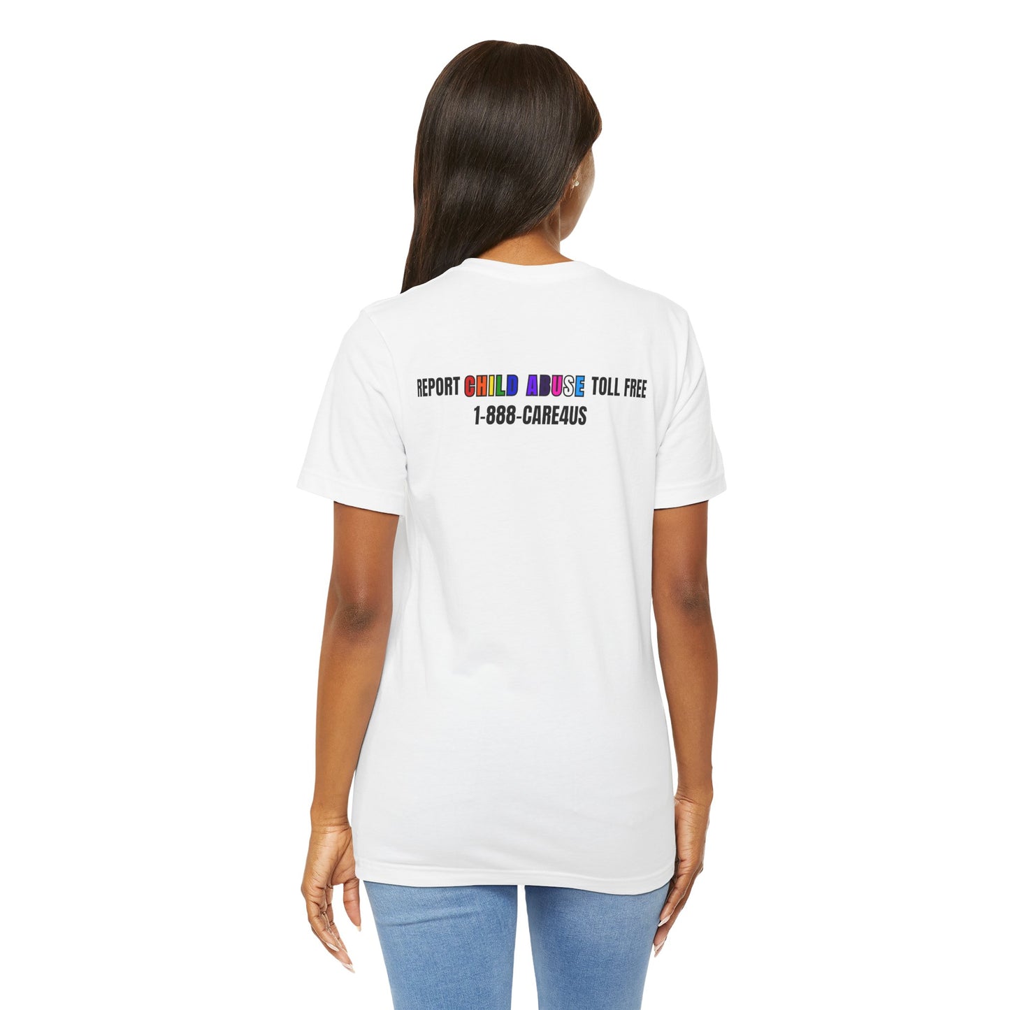 STOP ABUSE - REPORT CONVERSION THERAPY | Control Your Spiral | Community Action T-Shirt